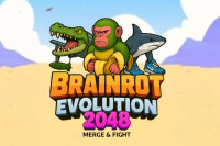 Brainrot Evolution: 2048 Merge Fight