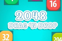 2048 Drag and Drop