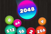 2048 Puzzle: Connect the Balls