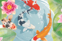 Koi Fish Pond - Idle Merge Game